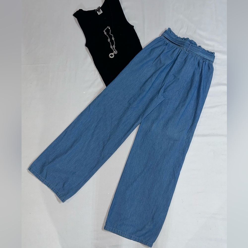 Haute Monde Denim Blue Trousers - Picture 2 of 4